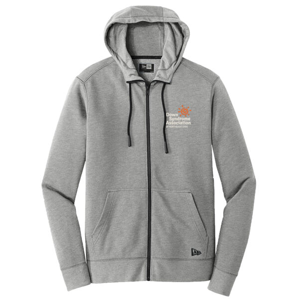 New Era® Tri-Blend Fleece Full-Zip Hoodie Thumbnail