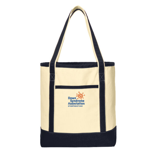 Port Authority Large Cotton Canvas Tote Thumbnail